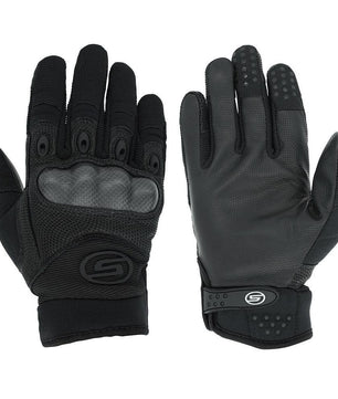Seibertron Carbon Fiber Hard Knuckle Sheepskin Palm Motorcycle Gloves - SeibertronAutomotive Parts and Accessories522010206260