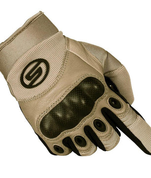 Seibertron Carbon Fiber Hard Knuckle Sheepskin Palm Motorcycle Gloves - SeibertronAutomotive Parts and Accessories522010206239