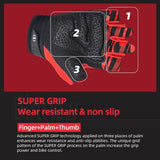 Seibertron Dirtclaw Youth BMX MX ATV MTB Road Racing Mountain Bike Bicycle Cycling Off-Road/Dirt Bike Gel Padded Anti - Slip Palm Fingerless Gloves Motorcycle Motocross Sports Gloves - Seibertron