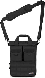 Seibertron Expandable 14" Laptop Waterproof Messenger Bag Multiple Pockets & Compartments - Carry as Messenger Bags - Seibertron