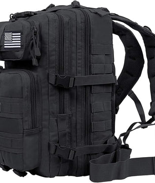 Lightweight and compact camping backpack perfect for long hikes and campsites.