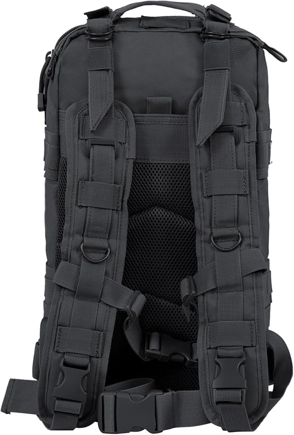 Water-resistant camping backpack designed for trekking and climbing.