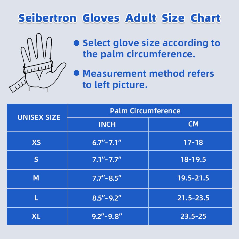 Seibertron Fitness Gloves for Weightlifting, Dumbbell & Pull - Up Bar Training, Long Wrist Wraps, Outdoor Half - Finger Design - Seibertron