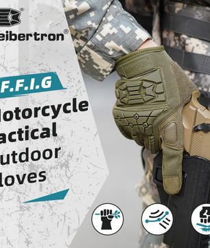 Seibertron flexible knuckle gloves with a durable design
