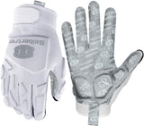 Seibertron H.P.I.L.G Touchscreen Lineman and Football Receiver Gloves, Flexible Breathable Impact Protection Back of Hand Glove Adult and Youth Sizes - Seibertron