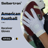 youth yellow football gloves