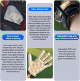black and gold gloves football