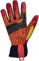 Seibertron HIGH - VIS HRC5 Rigger Excellent Grip Cut5 Handyman/Boxer Work Gloves Abrasion Resistant Oil & Gas Drilling Safety Impact Protection Gloves CE EN388 4542 - SeibertronTools