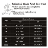 Water-resistant work gloves for light rain protection