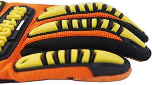 Gloves resistant to oil and gas exposure