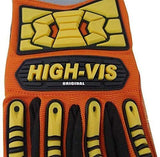 Latex gloves designed to resist oil