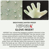 Gloves designed for outdoor winter work