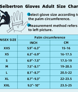 Seibertron Half Finger Padded Palm Lightweight Breathable Climbing Rope Gloves for Climbers, Rock Climbing, Rescue, Adventure, Sailing, Kayaking, Outdoor Sports Three Finger - Seibertron