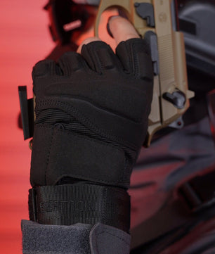 Seibertron Men Or Women XXS to XXL Fingerless/Half Finger Sports Outdoor Tactical Gloves - Seibertron