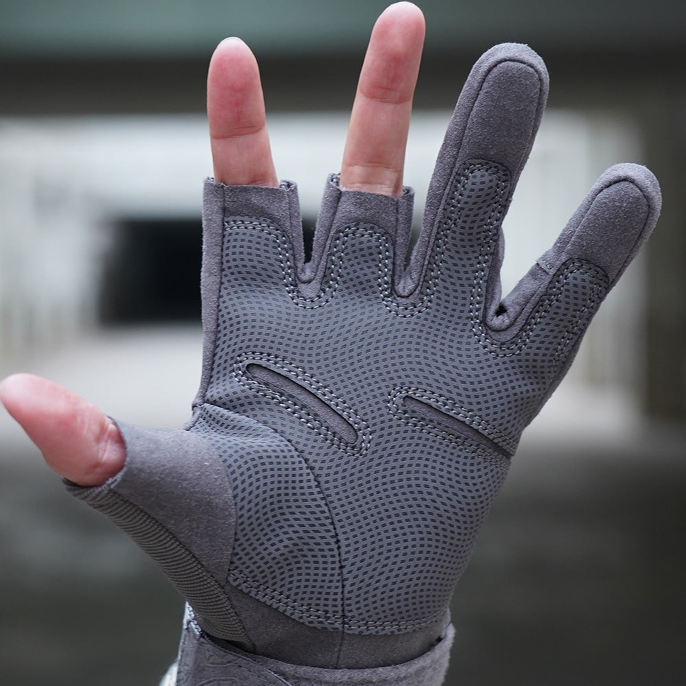 Seibertron Men Or Women XXS to XXL Fingerless/Half Finger Sports Outdoor Tactical Gloves - Seibertron