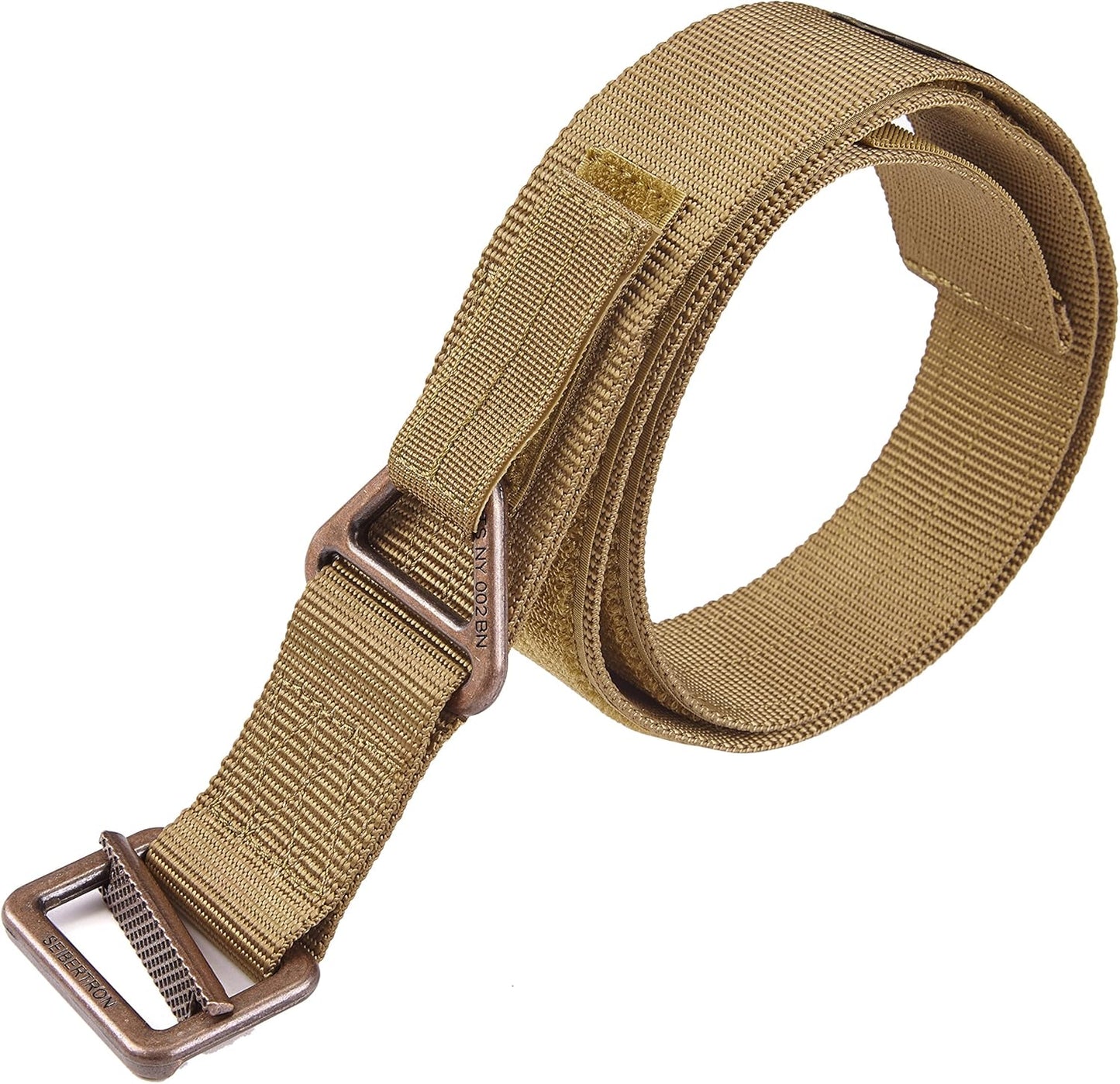 Seibertron Men's Utility TDU 1.75 Inch Nylon Tactical CQB/Rigger's Military Combat Duty Belt Metal Buckle - Seibertron