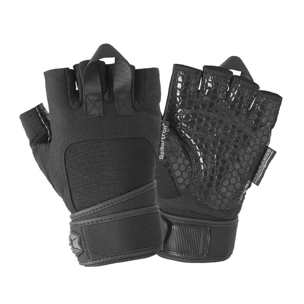 Seibertron PRO 2.0 Padded Super Grip Gloves for Lifting, Fitness, Men & Women - SeibertronSports602201108976