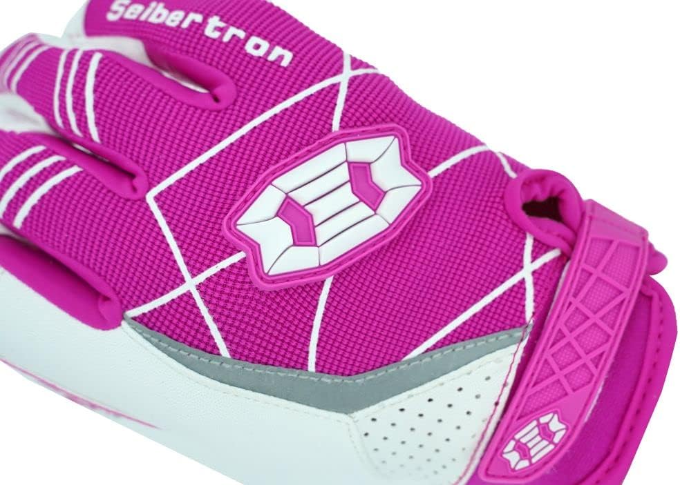 seibertron handschuhe Seibertron Pro 3.0 Elite Ultra-Stick Sports Receiver Glove American Football Gloves Youth and Adult red L