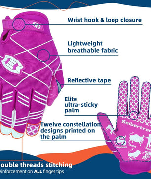 youth xl football gloves