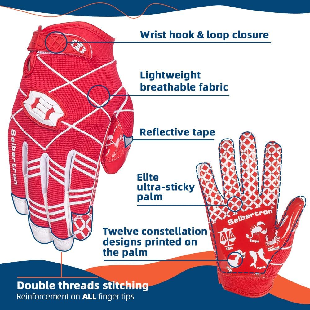 american football gloves
