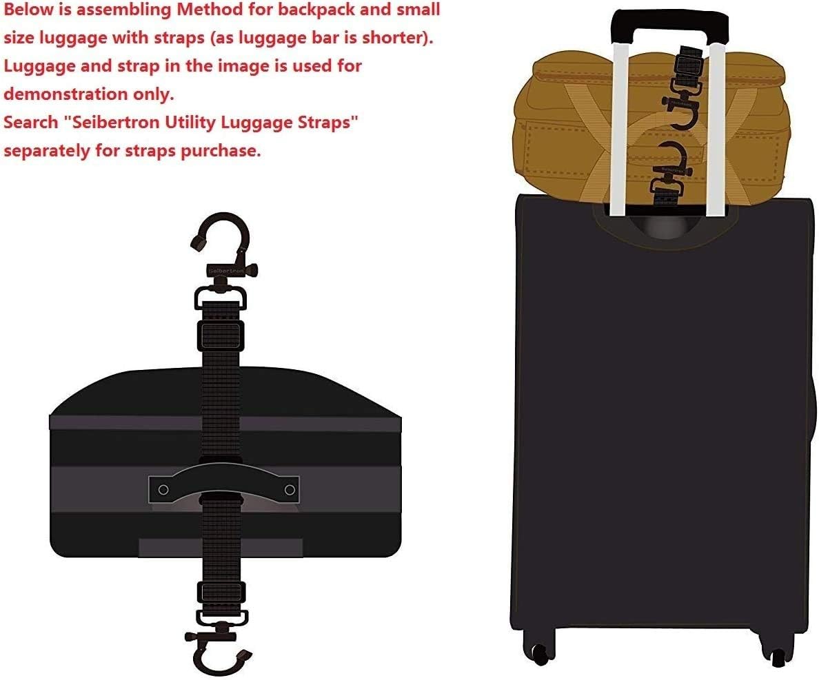 Seibertron Pro-Multifunction Shoulder Messenger Bag Fit for 14.1" or 17.3" Laptop - Seibertron