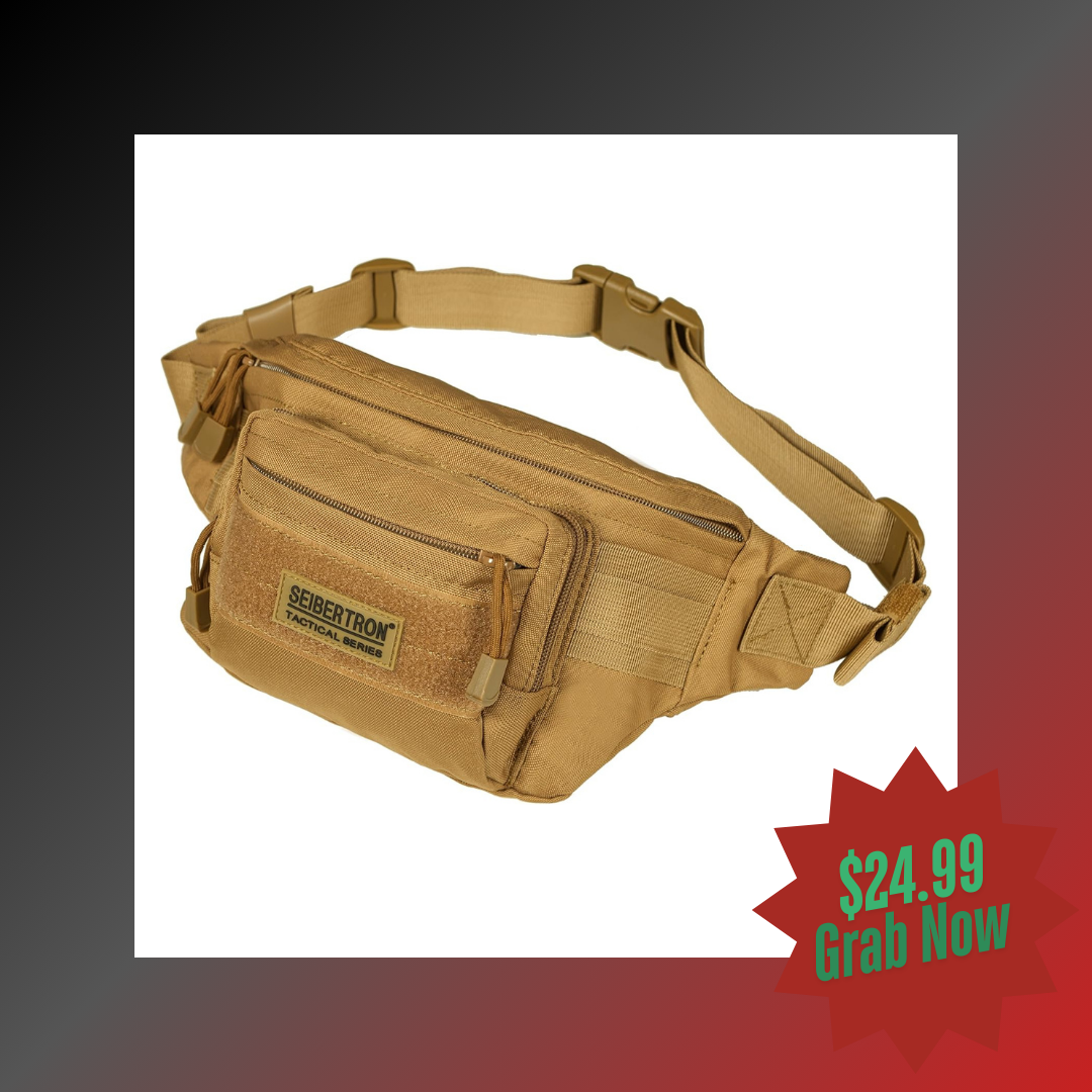 Seibertron Riding Running Waist Bag Multi-Function Chest Bag - Seibertron