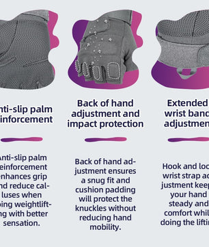 lifting gloves with wrist support