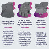 lifting gloves with wrist support