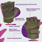 Seibertron S.O.L.A.G 1/2 Finger / Fingerless / Multi-function Sports Half Finger Gloves - Seibertron