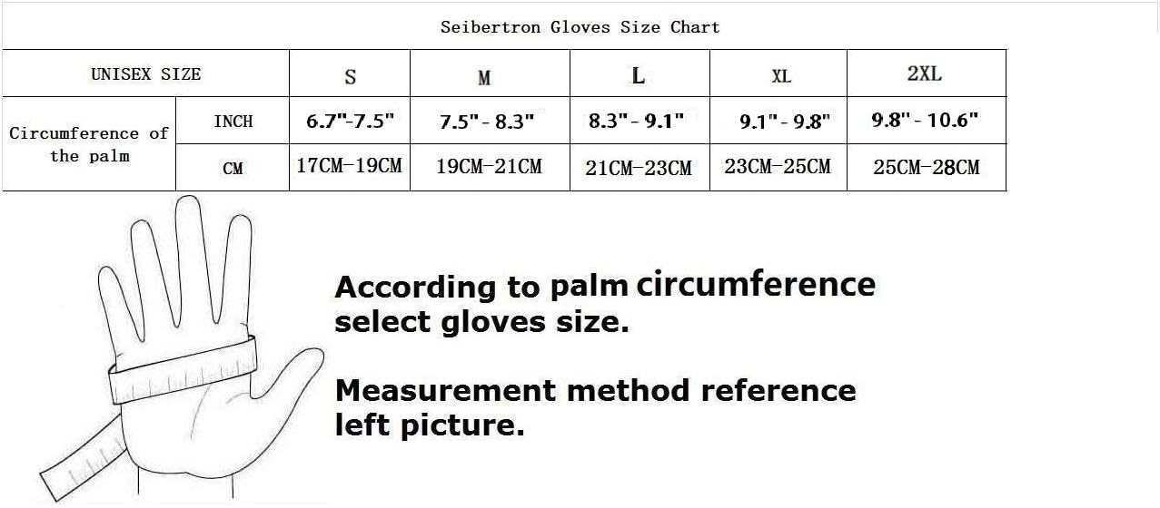 Seibertron SP2 SP - 2 ADULT On - Road Street Racing Motorcycle Gloves Genuine Leather Gloves - SeibertronAutomotive Parts and Accessories522010207083