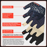 Seibertron SPS-10 Adult Motorcycle Riding Gloves – Breathable, Durable, Anti-Slip, Touchscreen Leather Gloves for Spring, Summer, and Fall - Seibertron