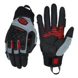 Seibertron SPS-10 Adult Motorcycle Riding Gloves – Breathable, Durable, Anti-Slip, Touchscreen Leather Gloves for Spring, Summer, and Fall - Seibertron