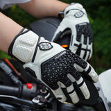 Seibertron SPS - 10 Youth Motorcycle Riding Gloves – Breathable, Durable, Anti - Slip, Touchscreen Leather Gloves for Spring, Summer, and Fall - SeibertronSports Gloves