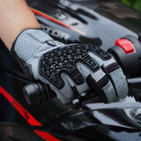 Seibertron SPS-10 Adult Motorcycle Riding Gloves – Breathable, Durable, Anti-Slip, Touchscreen Leather Gloves for Spring, Summer, and Fall - Seibertron