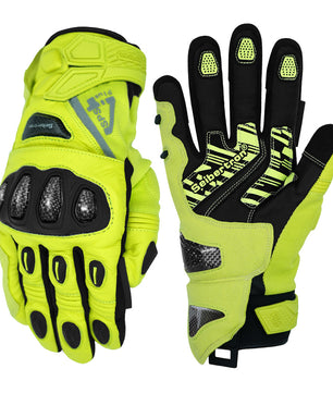 Waterproof bike riding gloves for wet conditions