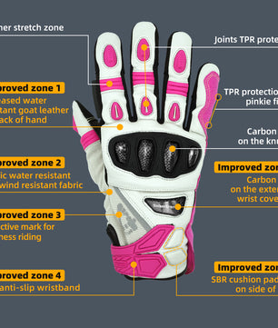 Winter motocross gloves for off-road riding