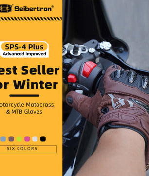 Winter moto gloves for cold weather riding