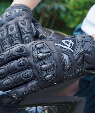 Waterproof gloves for motorcycle riding applications