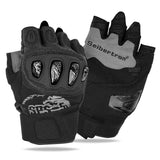 Seibertron SPS - 5 Adult Fingerless Motorcycle Motorcross Cycling Gloves Half Finger MTB Off - Road Riding Glove - Seibertron