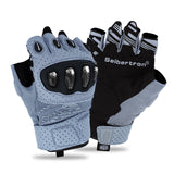 Seibertron SPS-5 Adult Fingerless Motorcycle Motorcross Cycling Gloves Half Finger MTB Off-Road Riding Glove - Seibertron