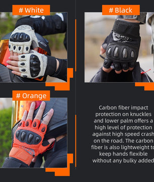 Seibertron SPS - 5 Adult Fingerless Motorcycle Motorcross Cycling Gloves Half Finger MTB Off - Road Riding Glove - Seibertron
