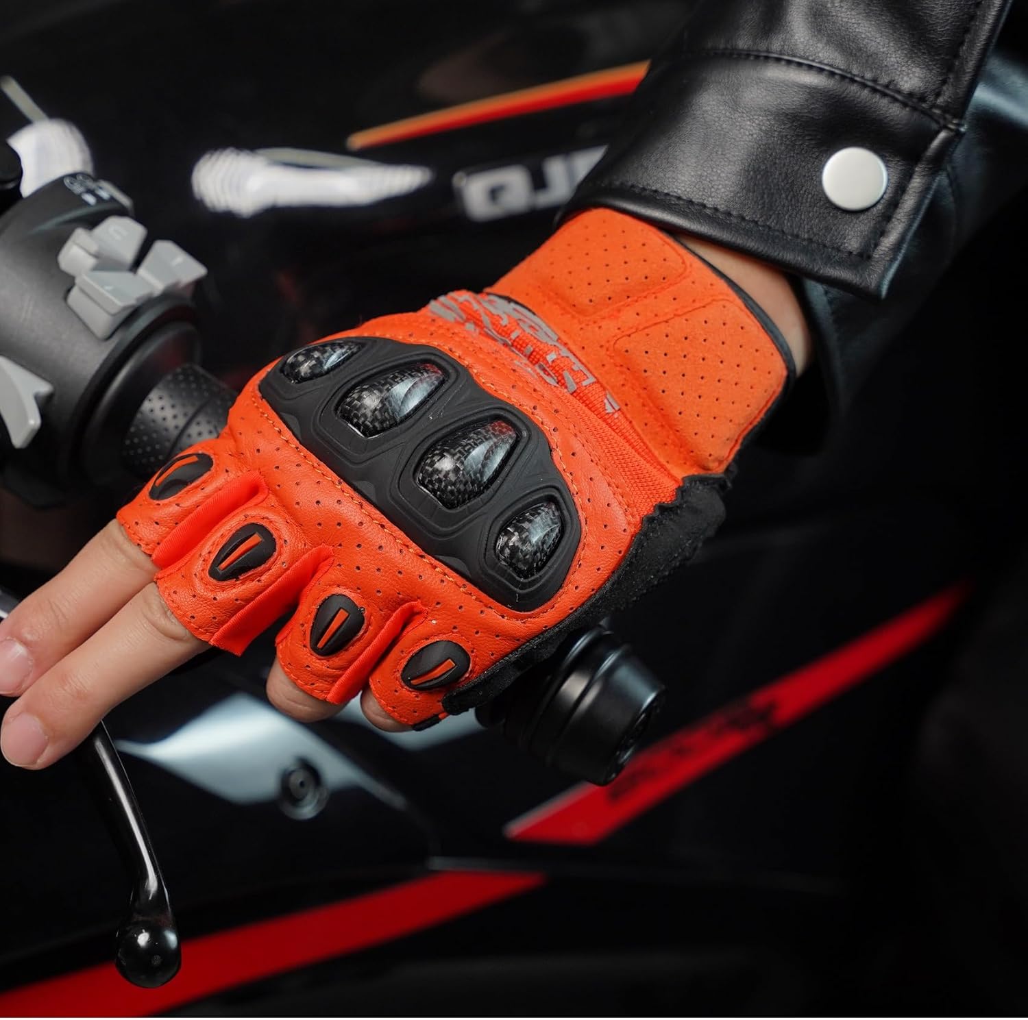 Seibertron SPS-5 Unisex Touchscreen Road Racing Motorcycle MTB Sports Gloves - Seibertron