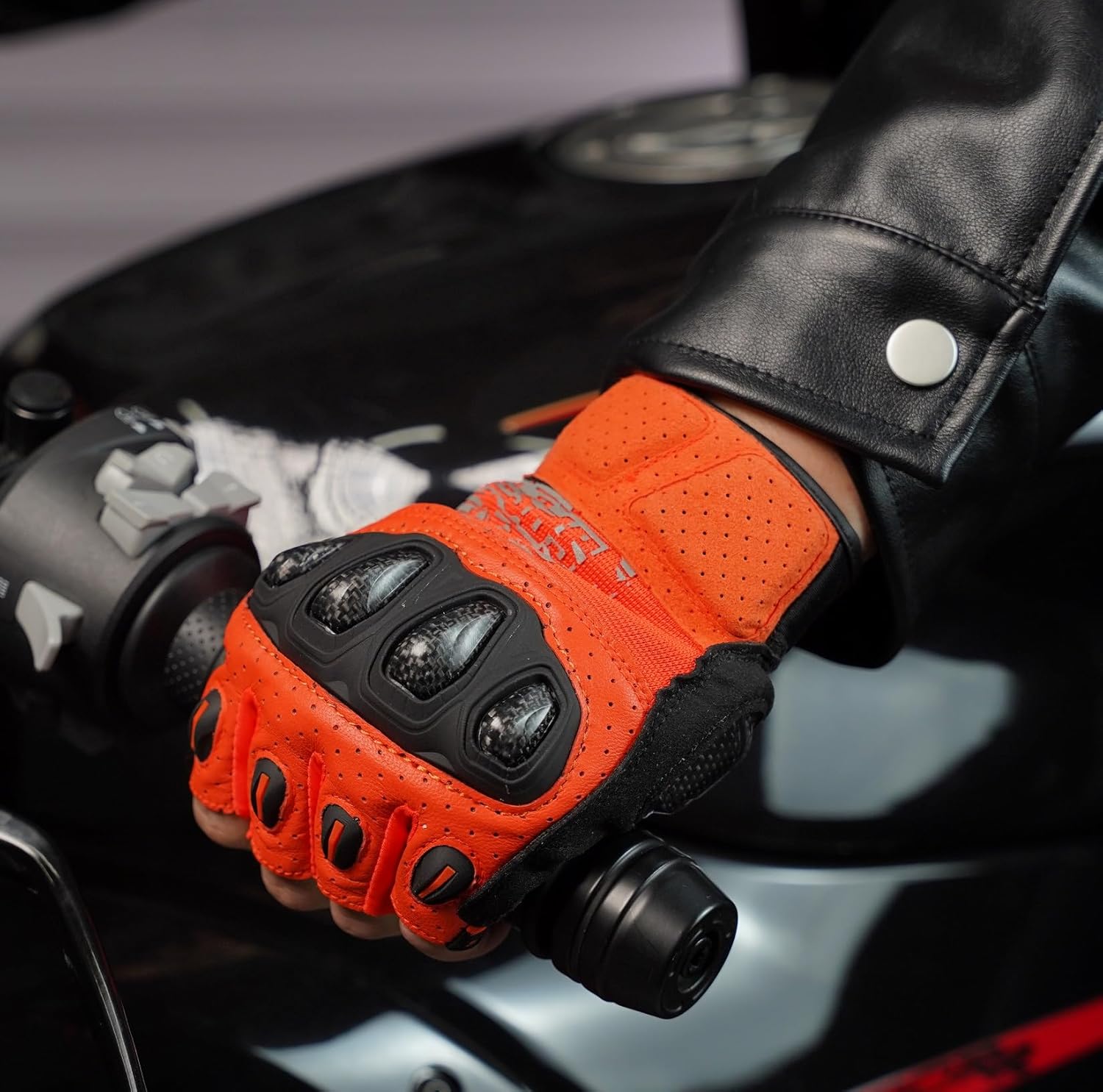 Seibertron SPS-5 Unisex Touchscreen Road Racing Motorcycle MTB Sports Gloves - Seibertron