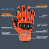 Guantes moto para protección y agarre