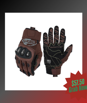 軽くて操作性の高い夏用バイク手袋