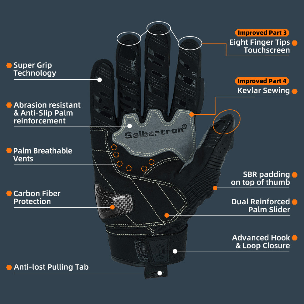 Handschuhe für Motorradfahren