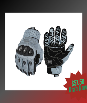 耐久性と通気性を両立した夏用バイクグローブ