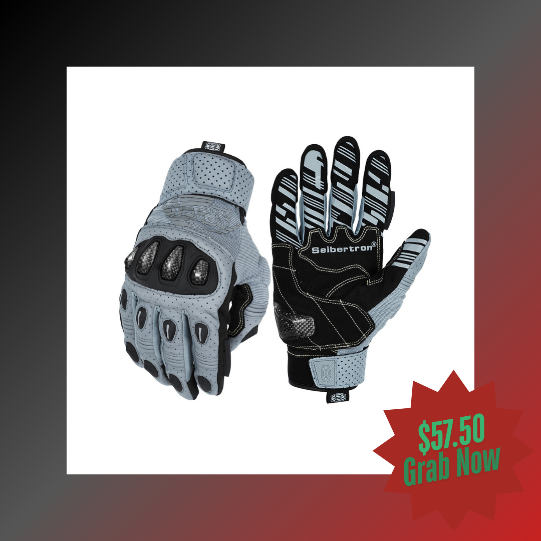 耐久性と通気性を両立した夏用バイクグローブ