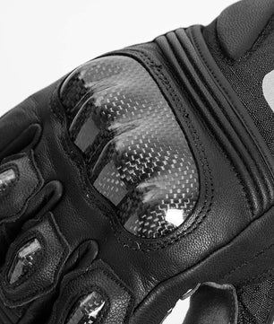 Seibertron SPW - 2 Carbon Fiber Hard Knuckle Waterproof Touchscreen Leather Motorcycle Gloves - SeibertronAutomotive Parts and Accessories