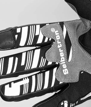 Seibertron SPW - 2 Carbon Fiber Hard Knuckle Waterproof Touchscreen Leather Motorcycle Gloves - SeibertronAutomotive Parts and Accessories